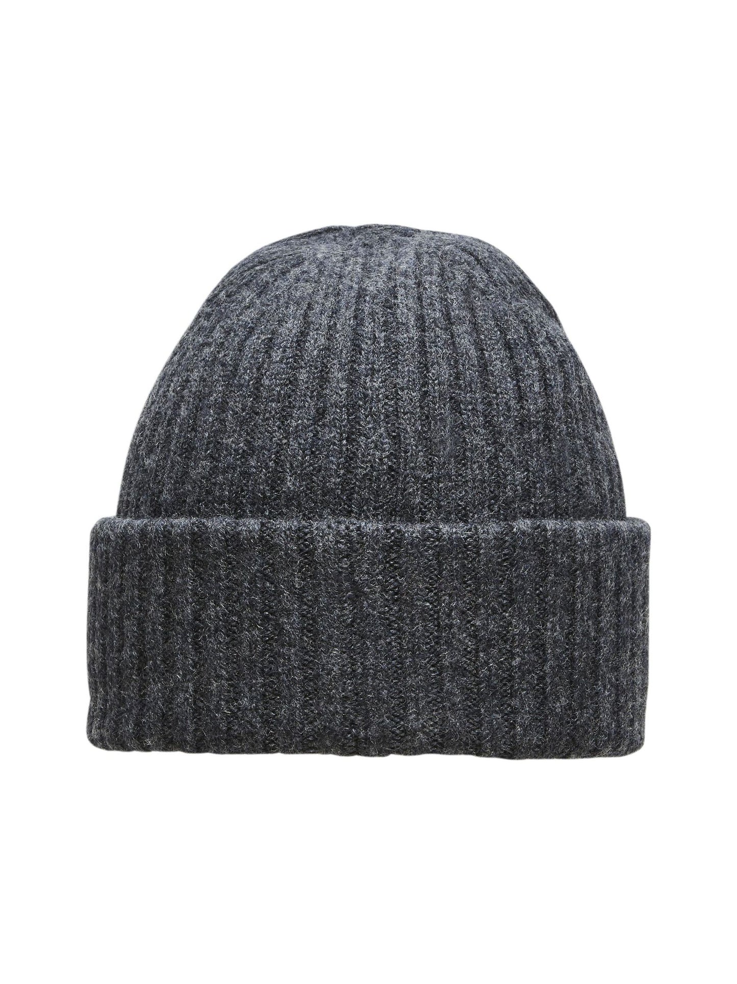 Bonnet en laine mérinos - Gris