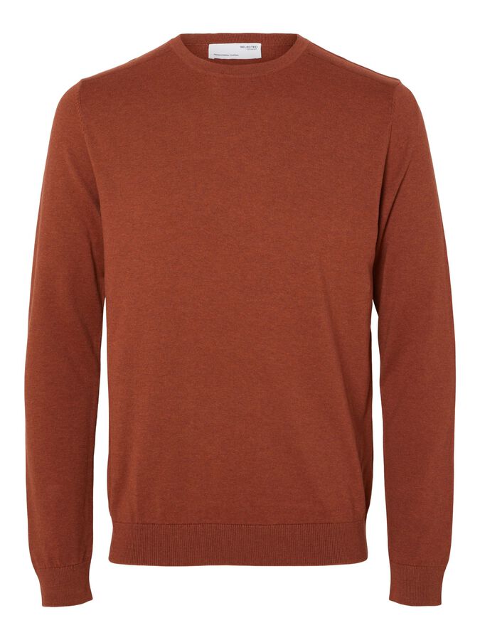 LONG-SLEEVED KNITTED JUMPER