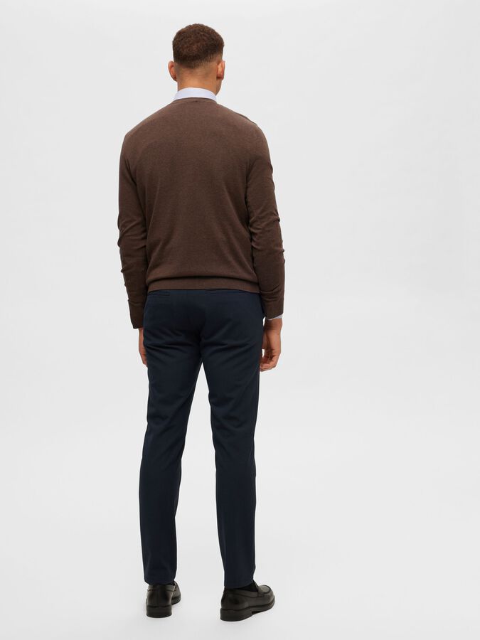 LONG-SLEEVED KNITTED JUMPER