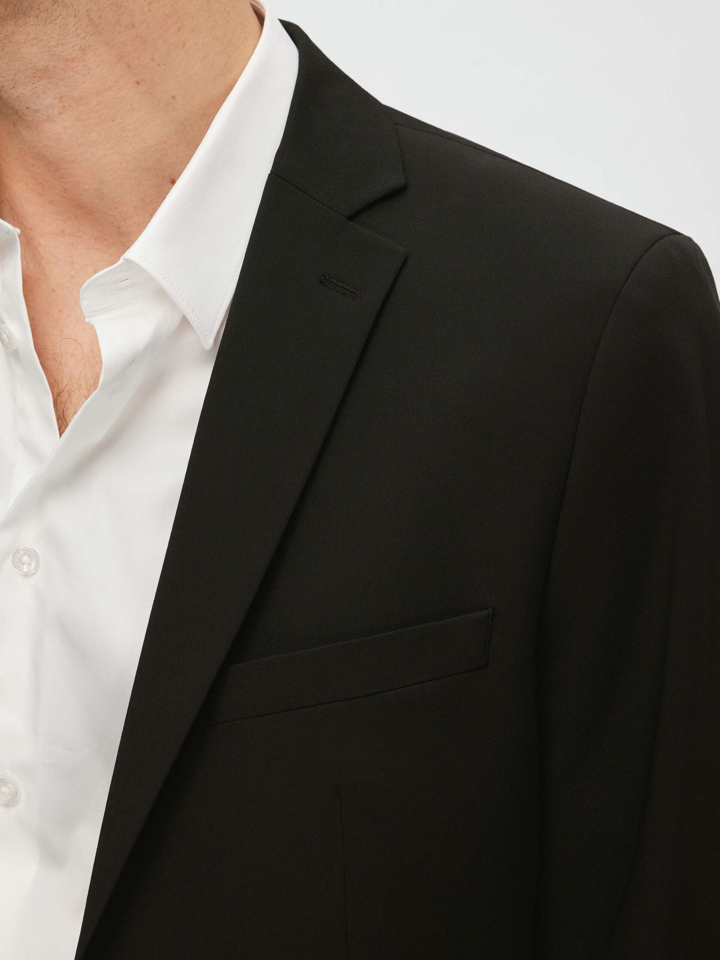 Slim Fit Blazer - Black