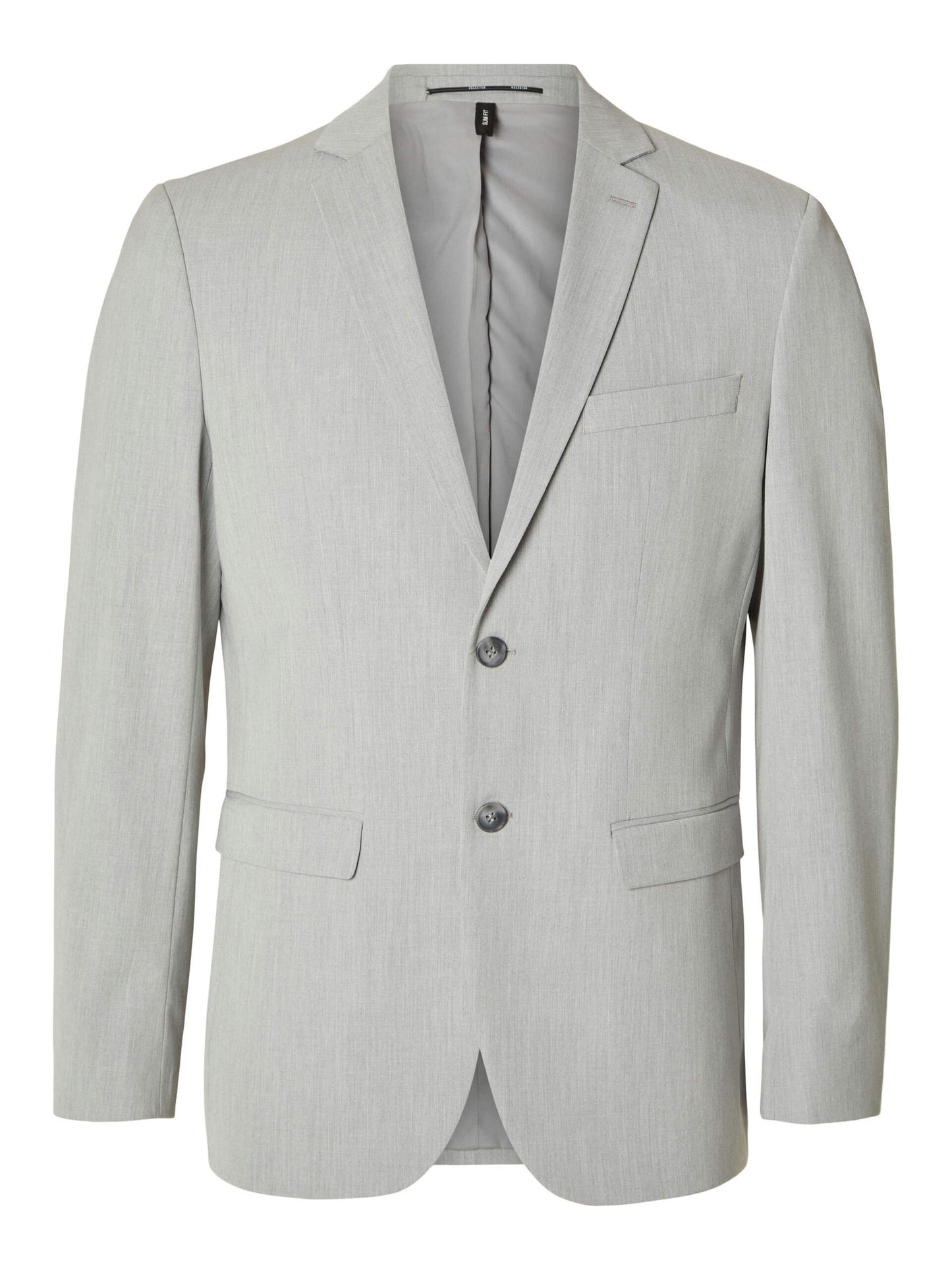 Slim Fit Blazer - Light Grey