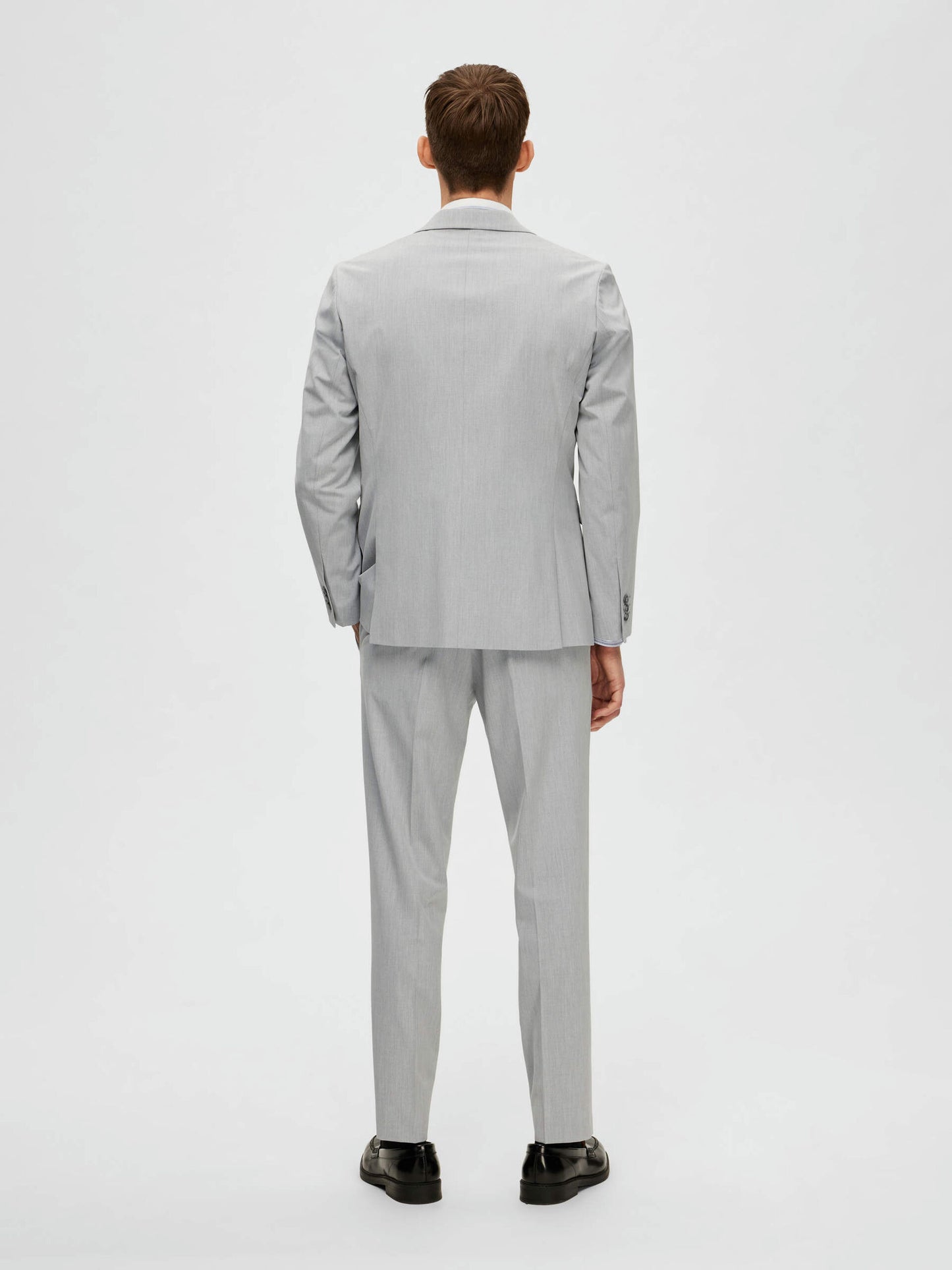 Slim Fit Blazer - Light Grey