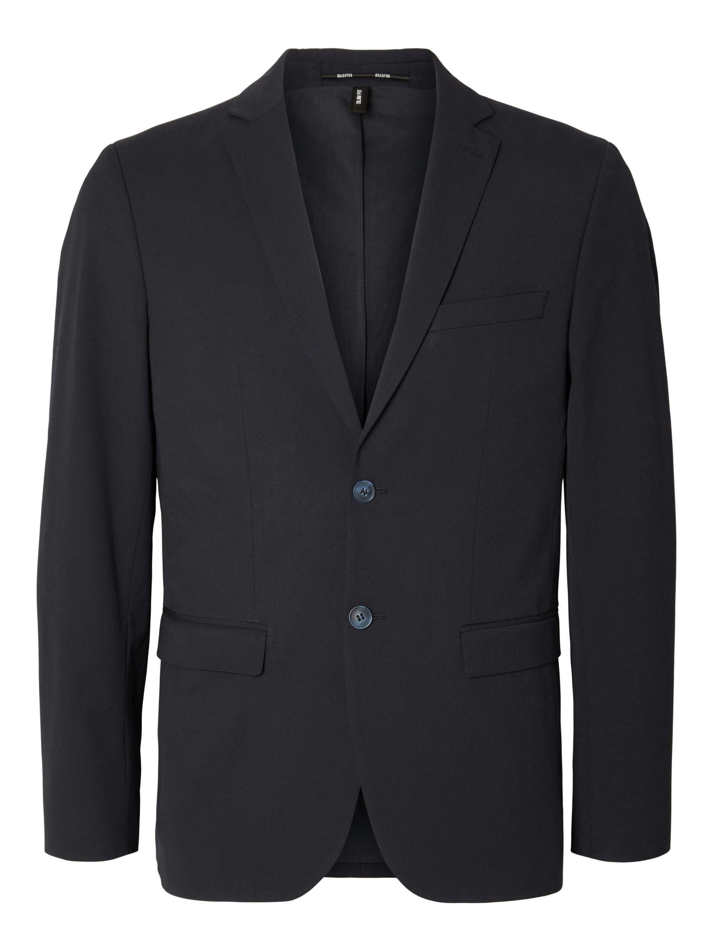 Slim Fit Blazer - Navy