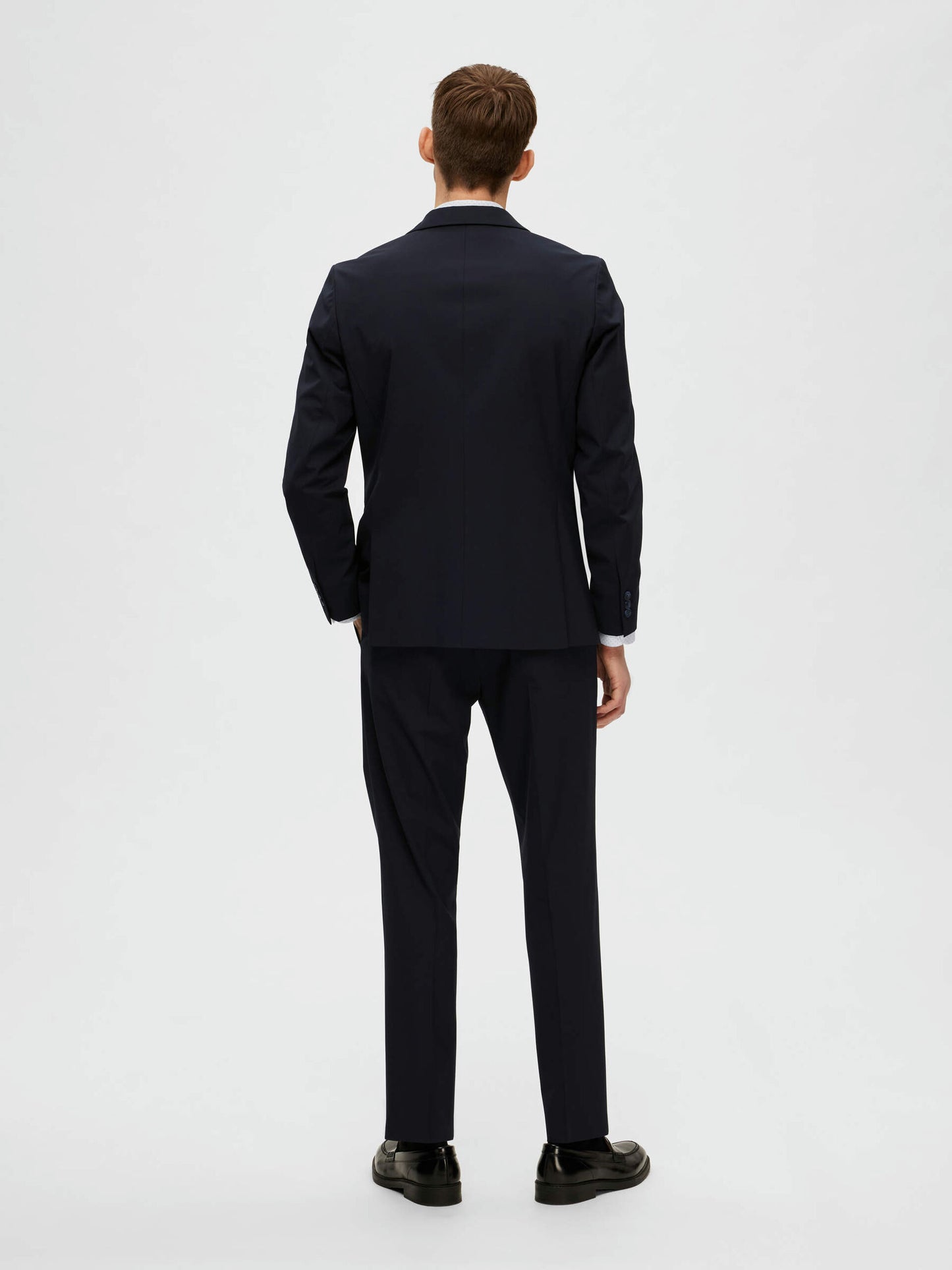 Slim Fit Blazer - Navy