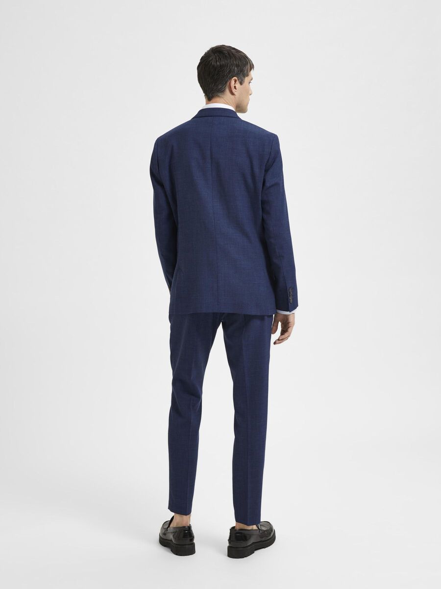 COUPE SLIM BLAZER À SIMPLE BOUTONNAGE - Dark Navy