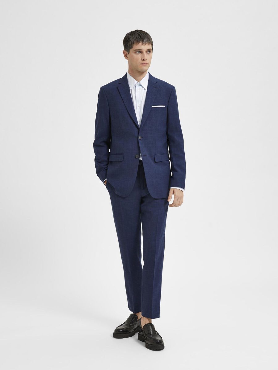 COUPE SLIM BLAZER À SIMPLE BOUTONNAGE - Dark Navy