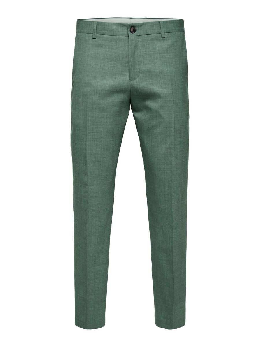 SLIM FIT SUIT TROUSERS SELECTED