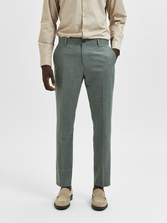 COUPE SLIM PANTALON DE COSTUME - Light Green