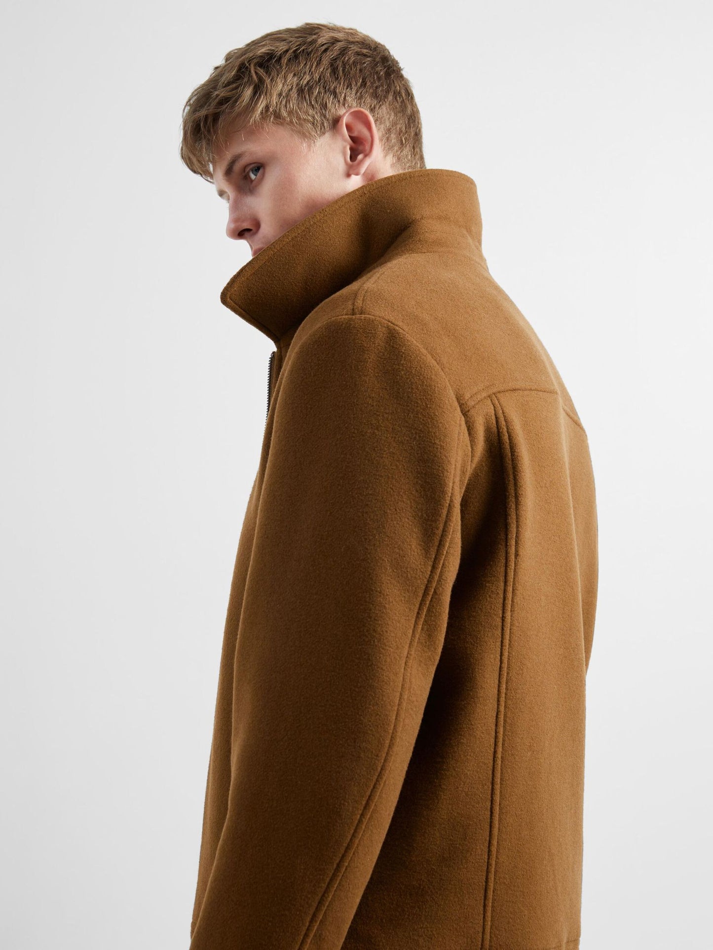 Veste en laine - Camel