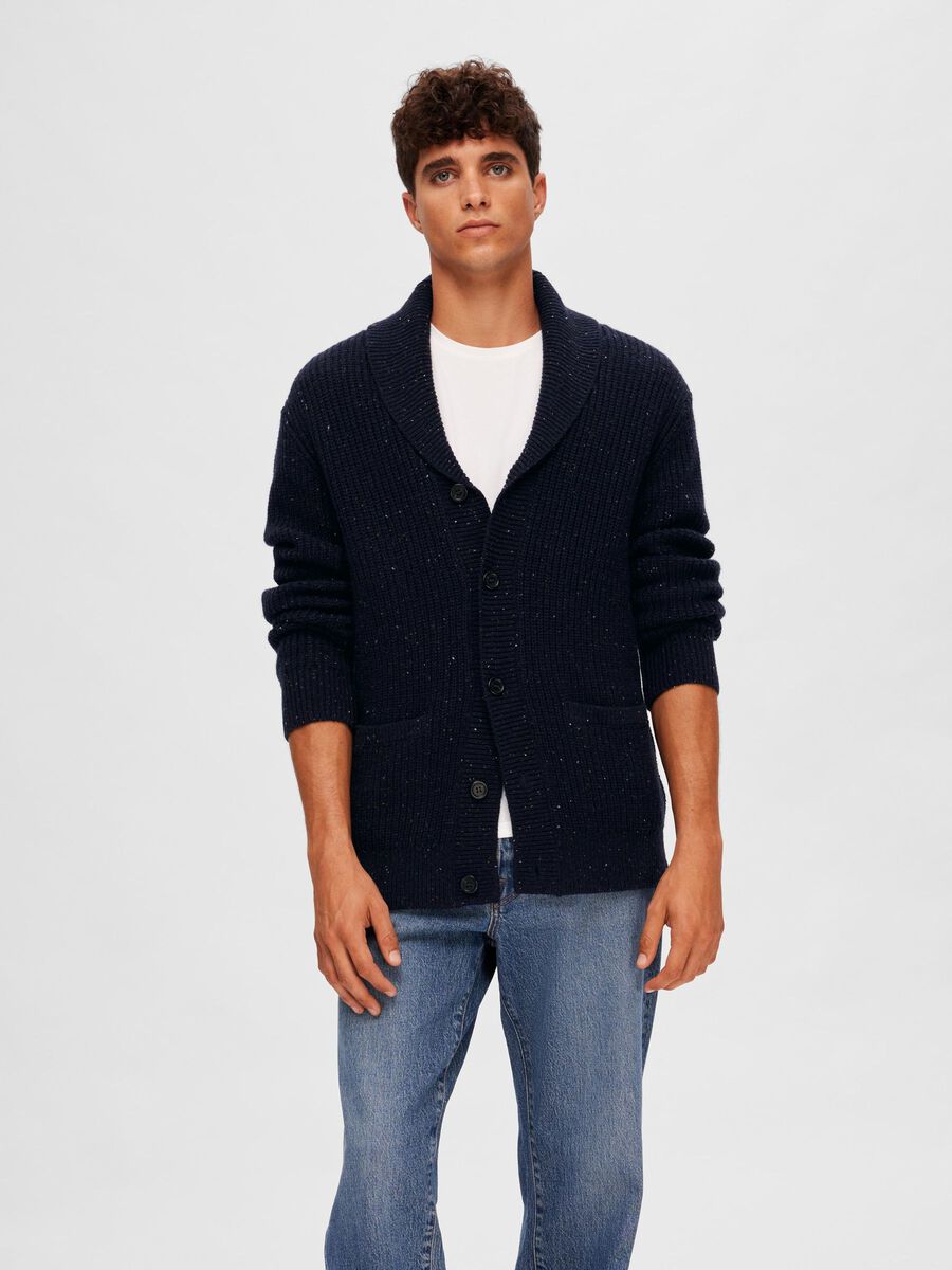 Cardigan Bleu Marin