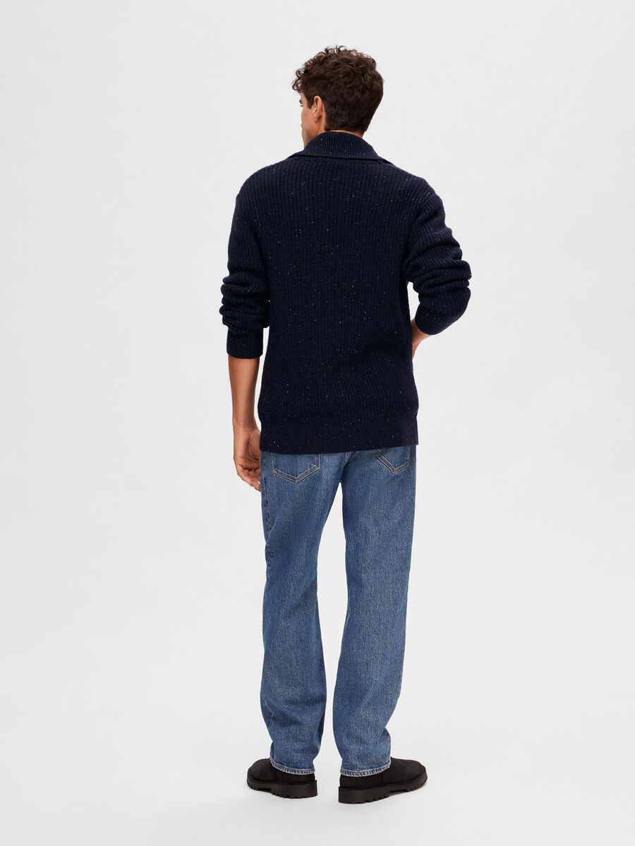 Cardigan Bleu Marin
