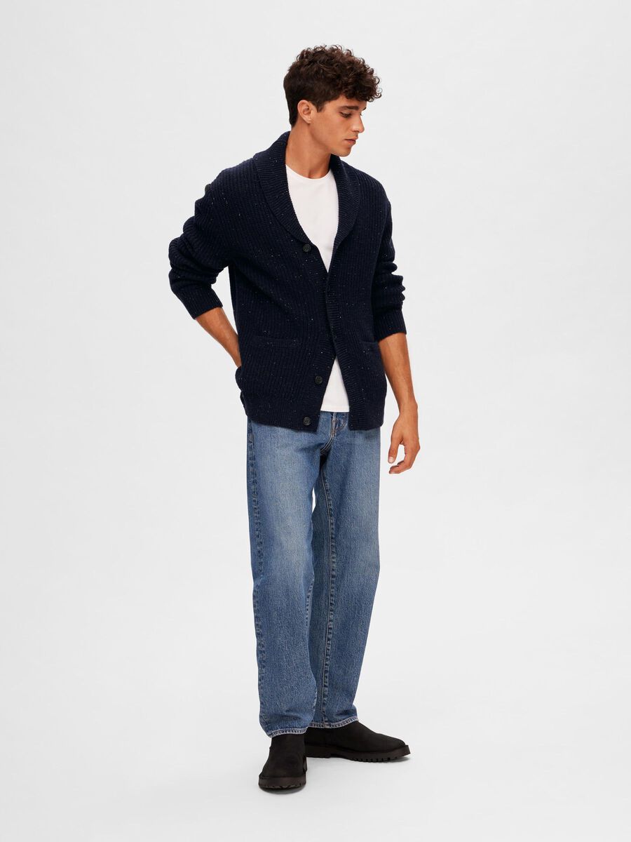 Cardigan Bleu Marin
