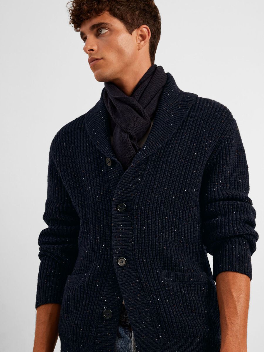 Cardigan Bleu Marin