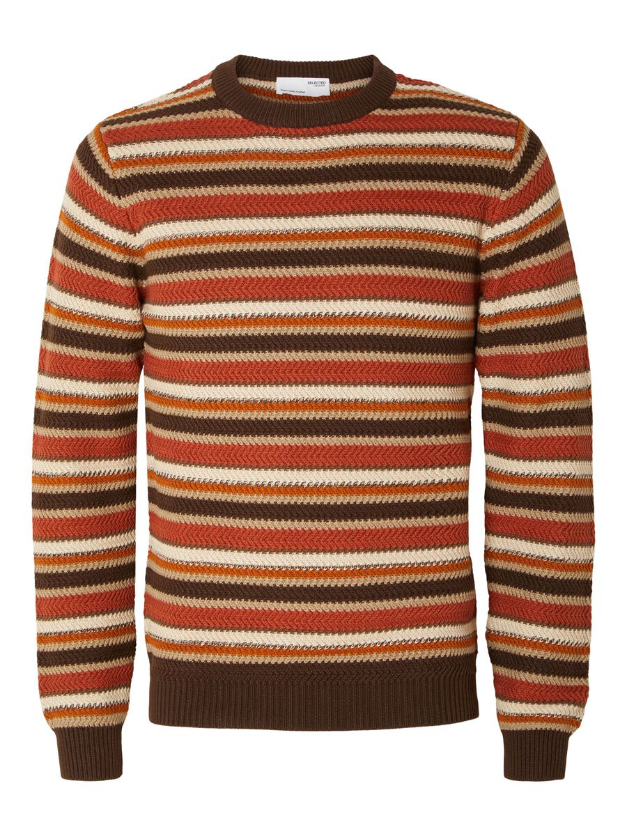 TRICOT À RAYURES PULLOVER