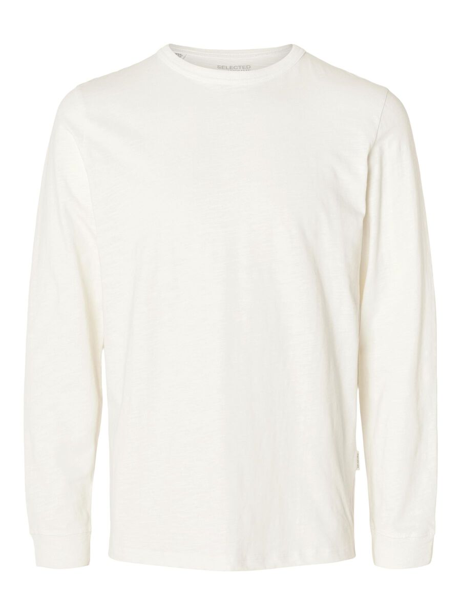 T-Shirt Manches Longues - Blanc