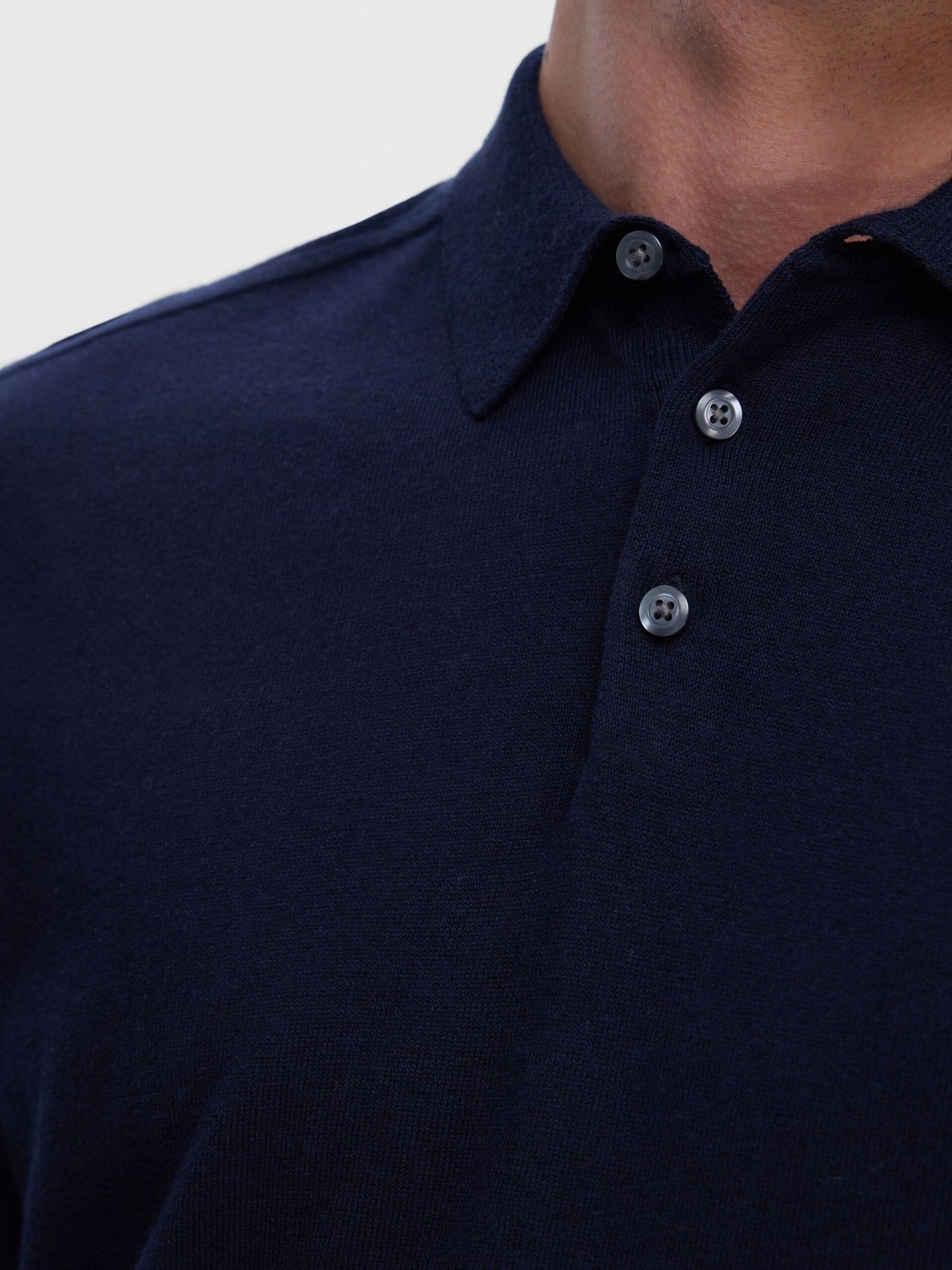 Polo Coton Pima - Navy