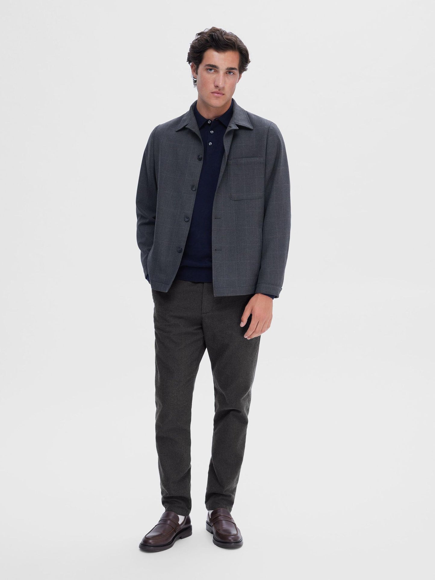 Polo Coton Pima - Navy