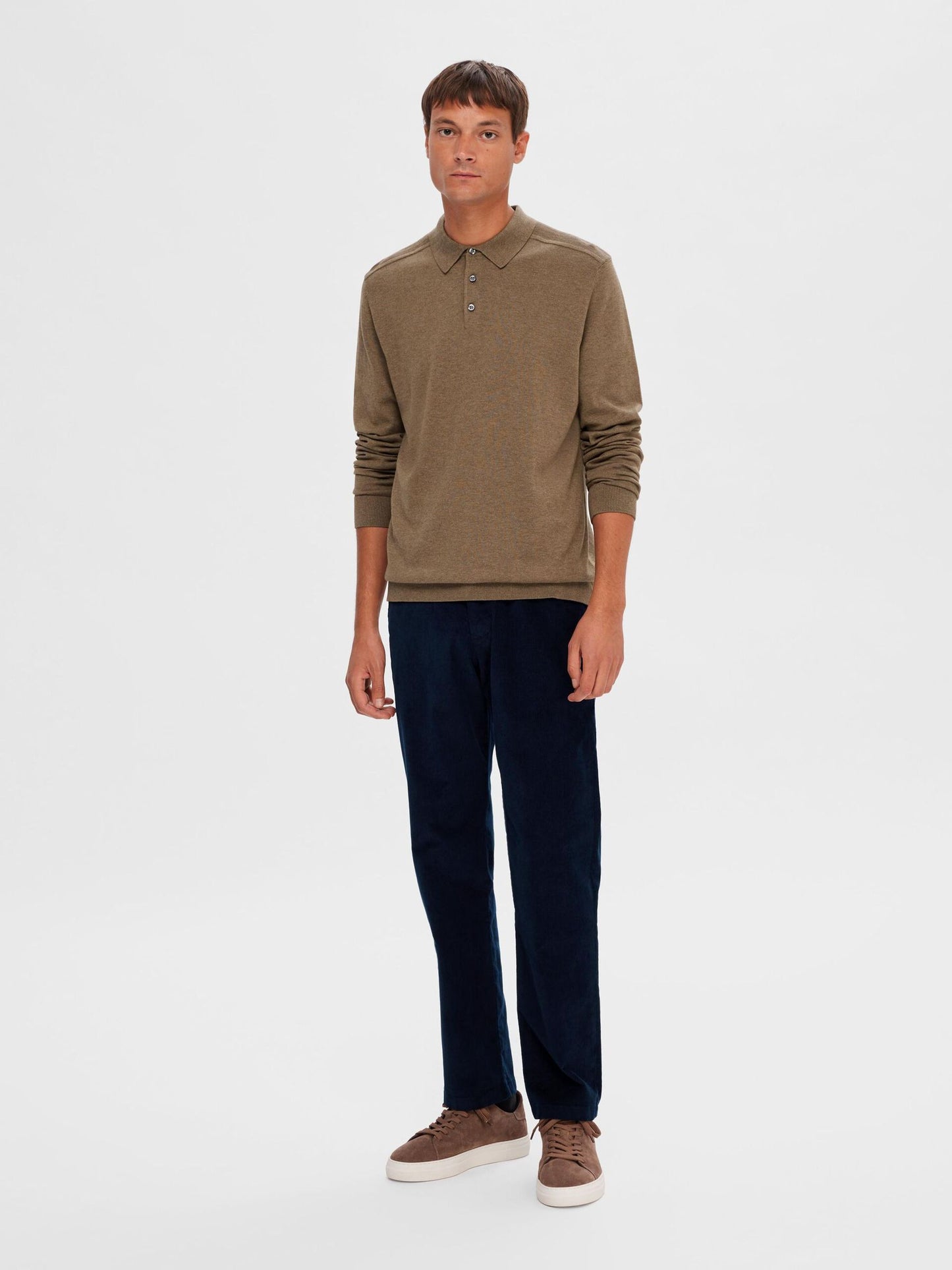 Polo Coton Pima - Teak
