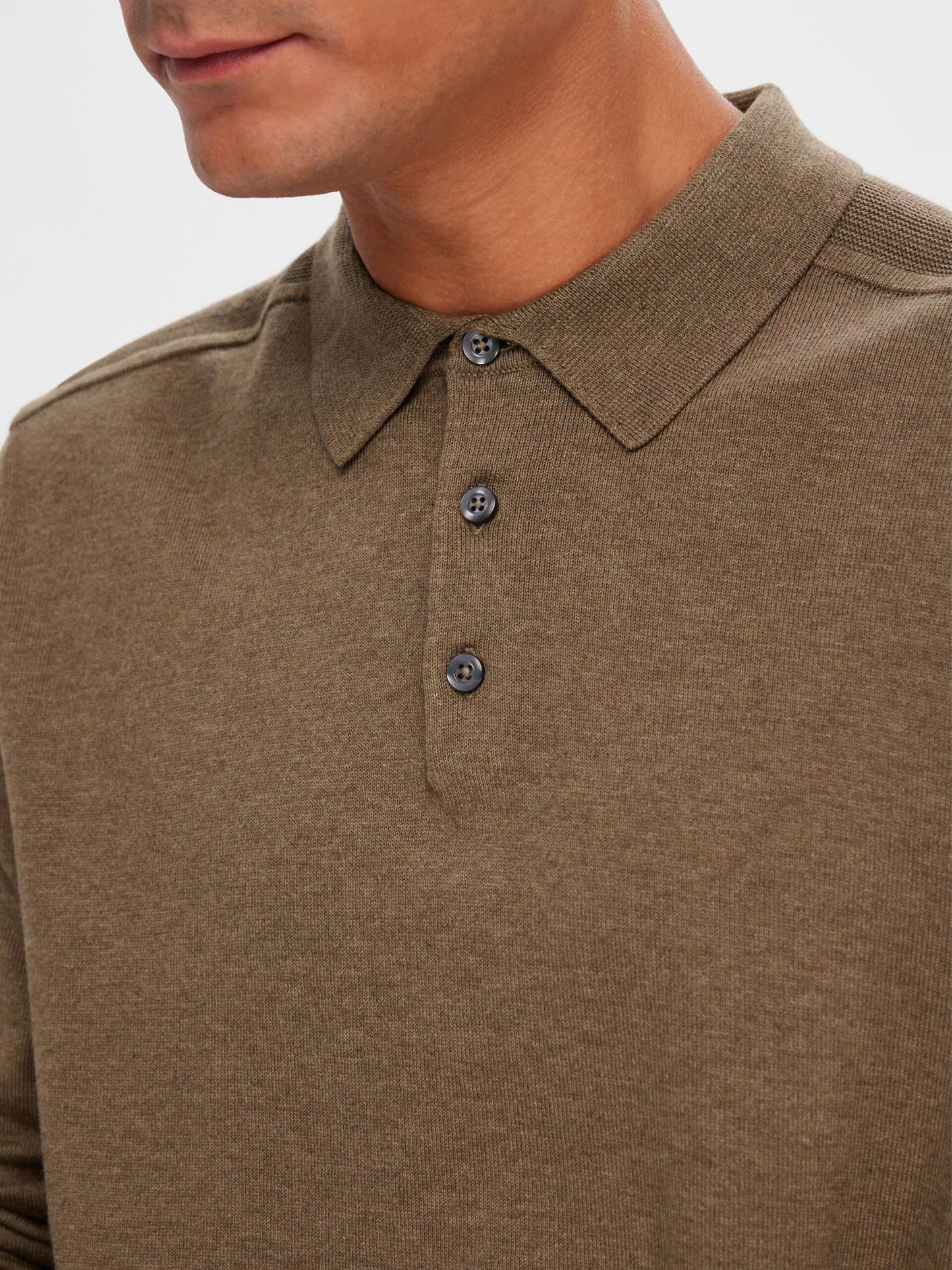 Polo Coton Pima - Teak