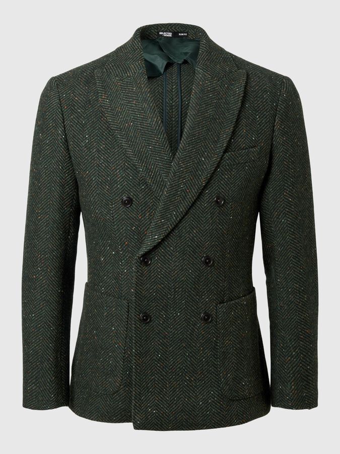 DOUBLE-BREASTED BLAZER SELECTED