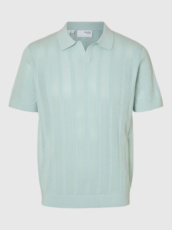SELECTED KNITTED POLO SHIRT