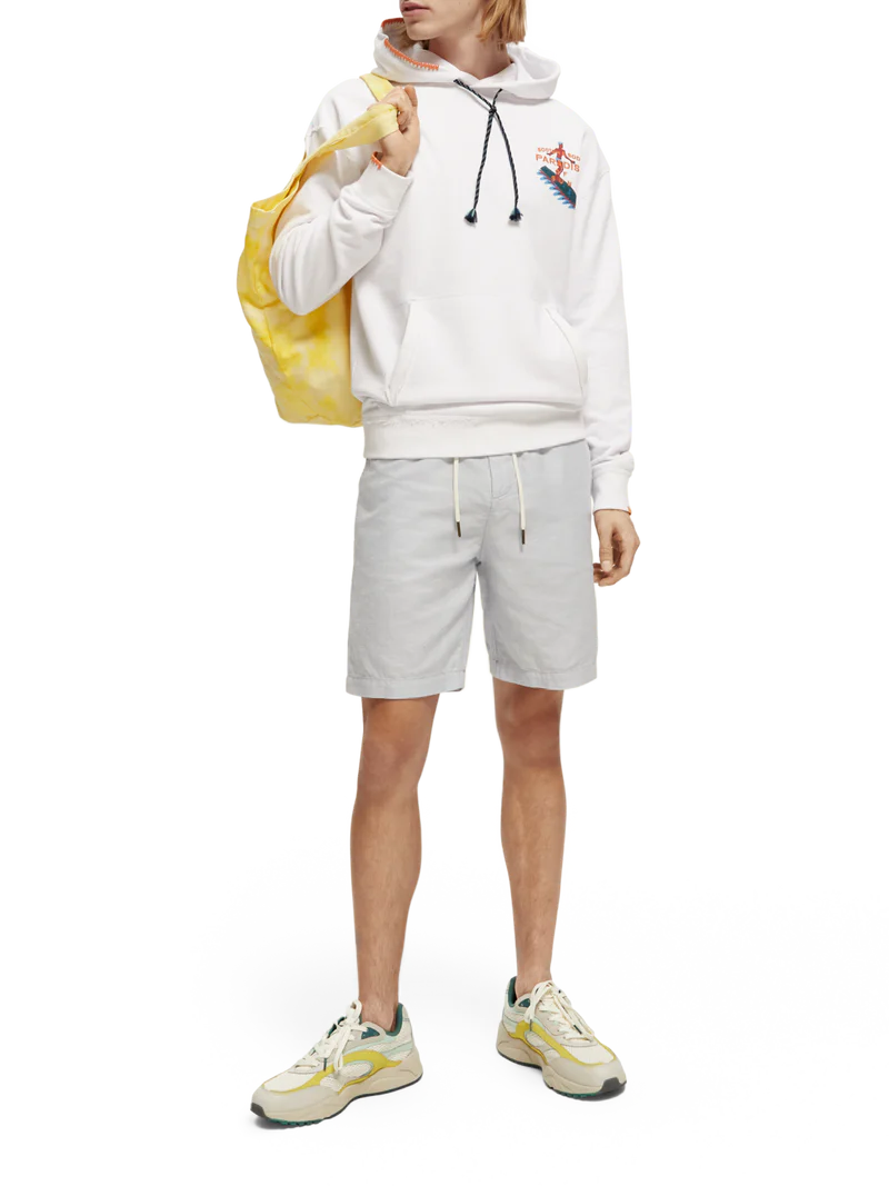 Relaxed fit artwork hoodie