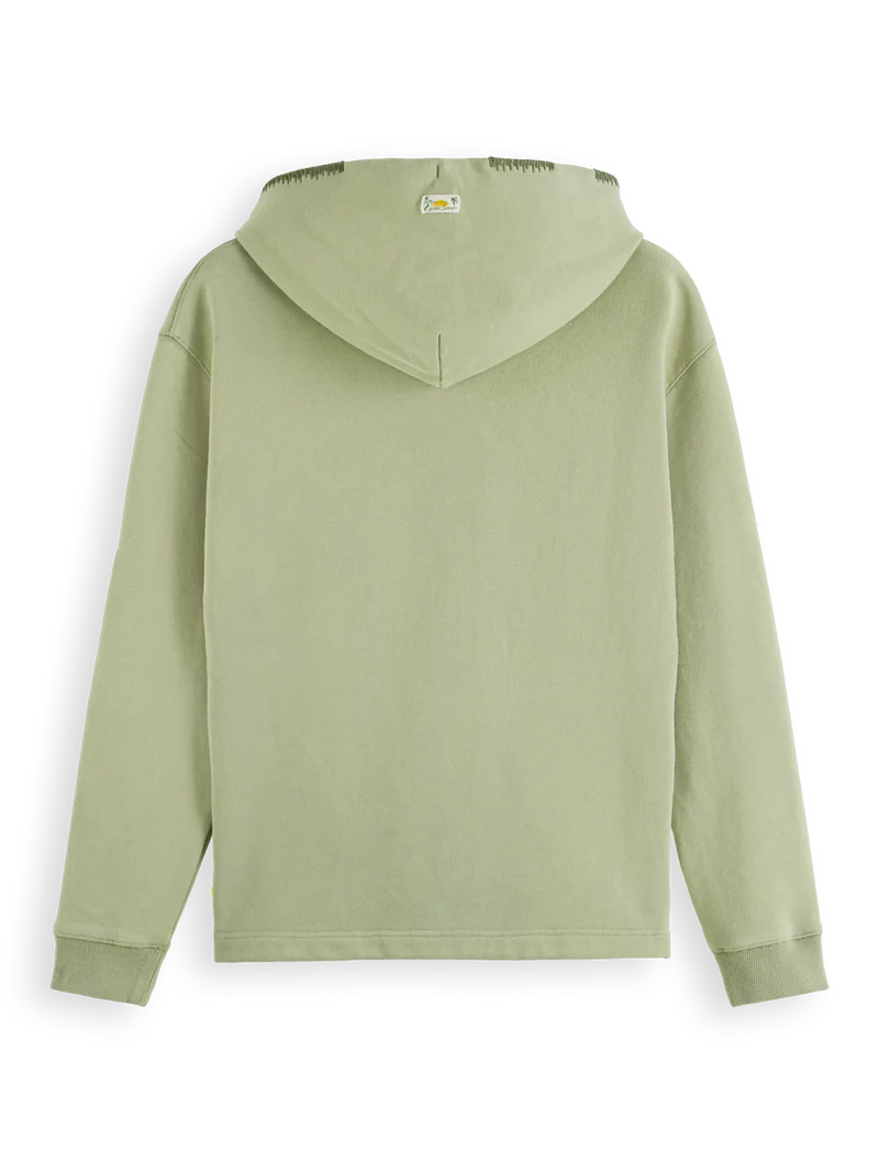 Relaxed fit artwork hoodie