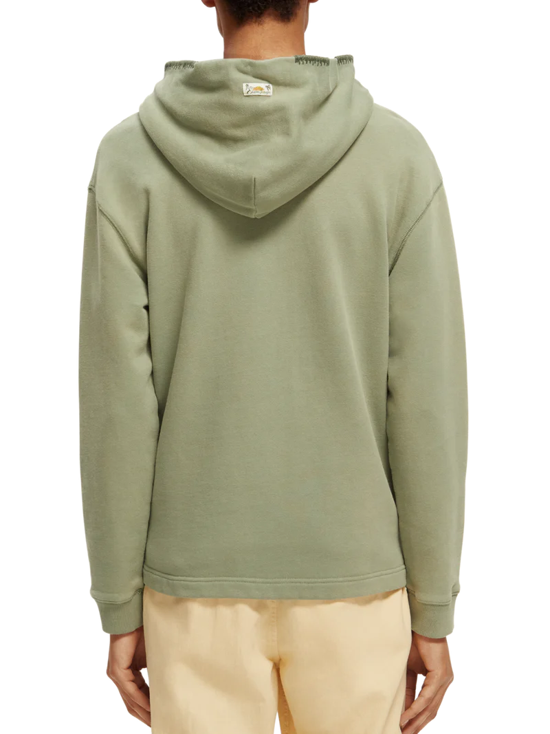 Relaxed fit artwork hoodie