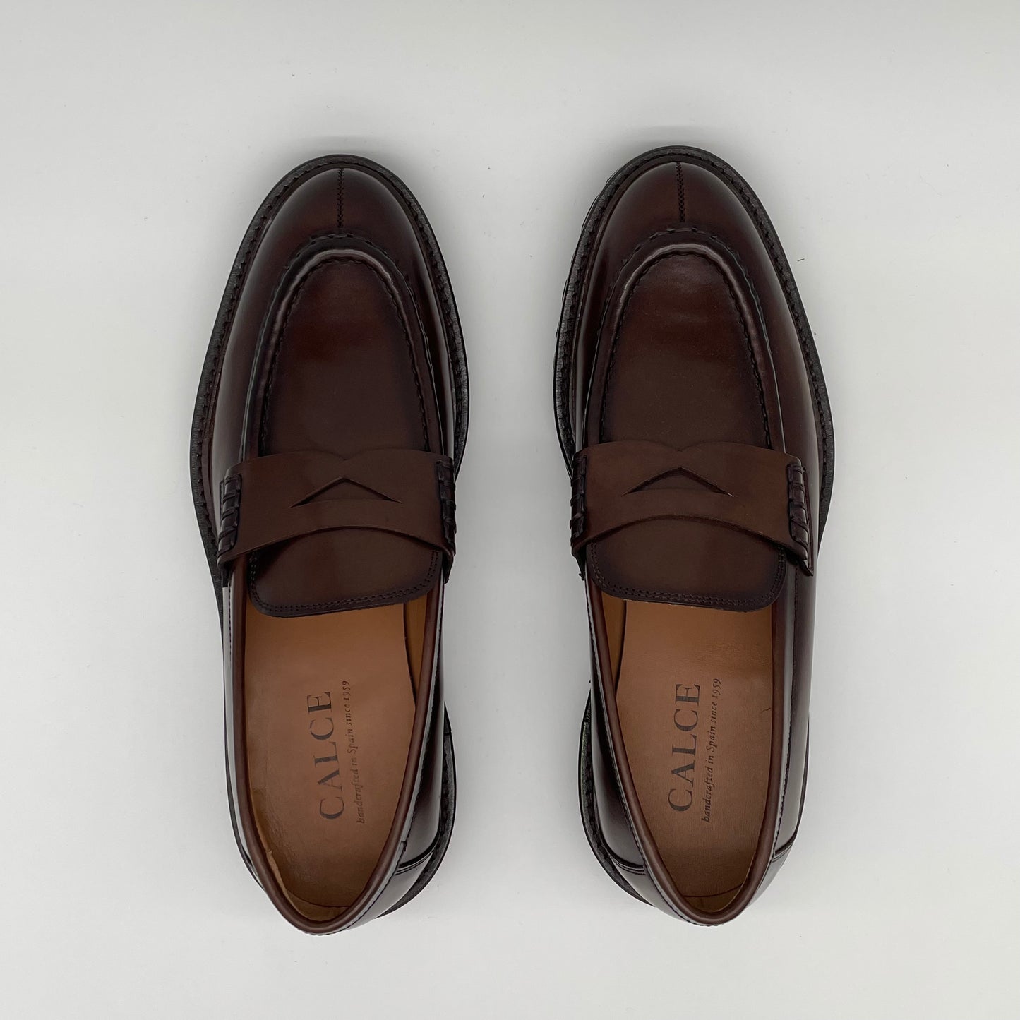 Calce Leather Shoes - Leather Penny Loafer