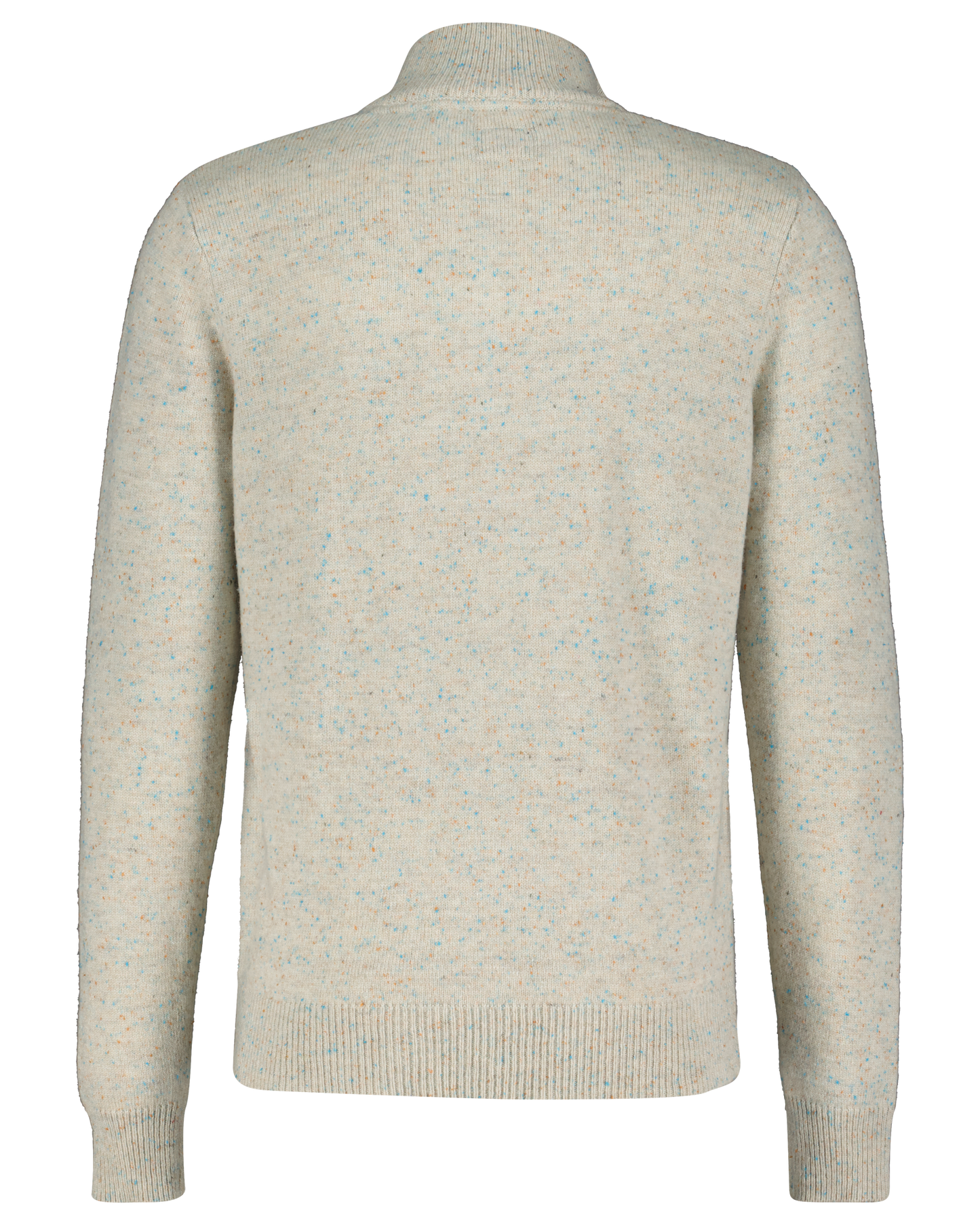 Pull Demi Zip Avec Laine