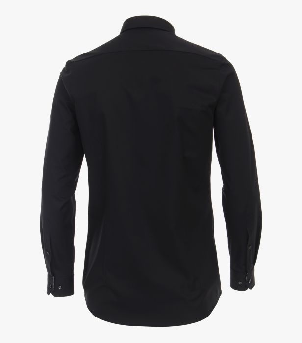 Chemise d'affaires extensible - Noir