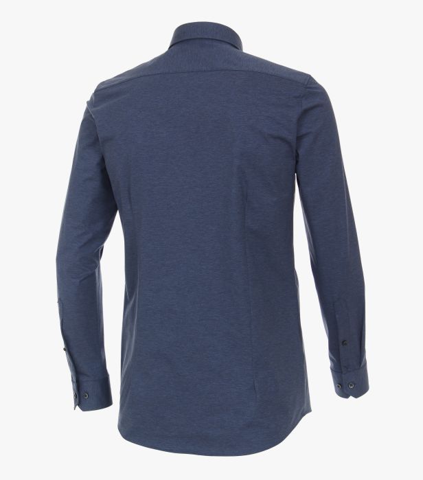 Chemise d'affaires extensible - Bleu