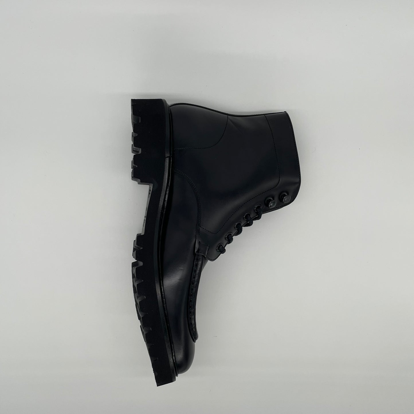 Calce Leather Boots - Black