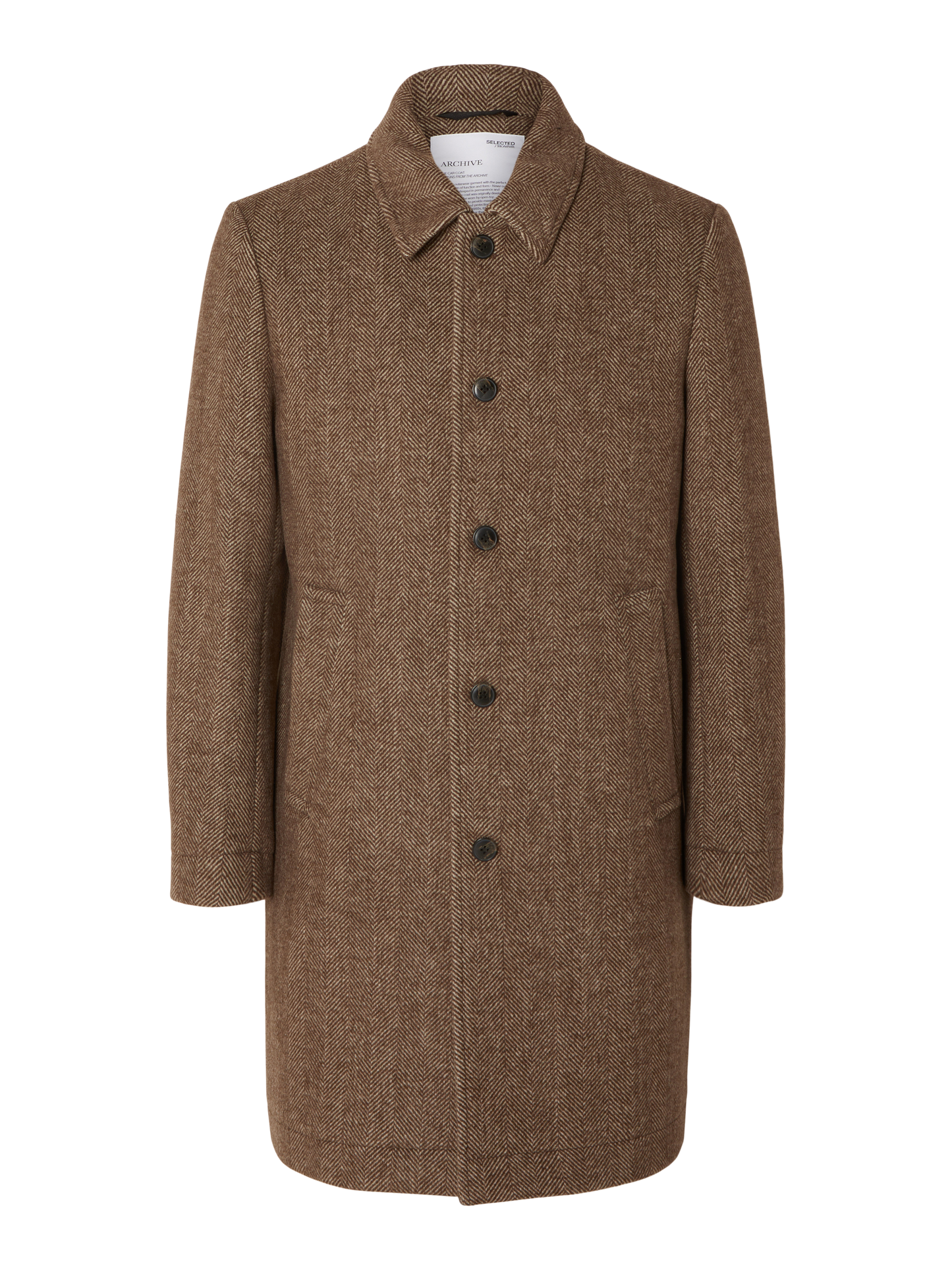 Car Coat en Laine