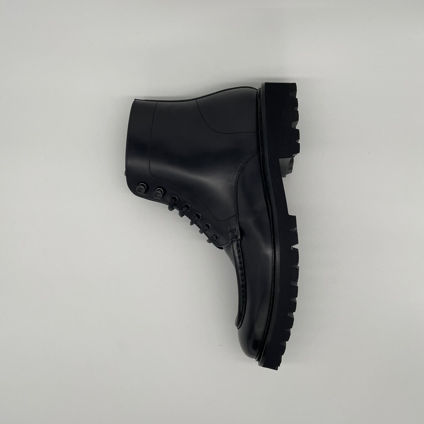 Calce Leather Boots - Black