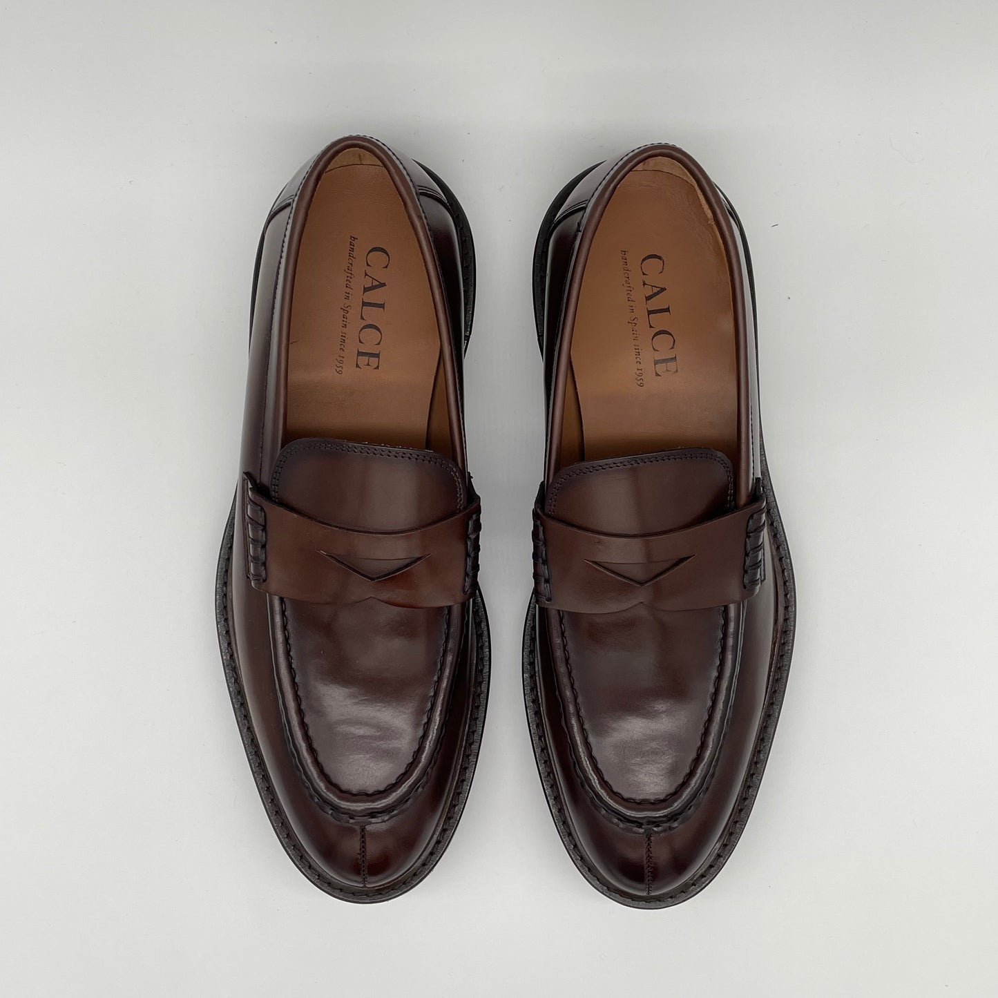 Calce Leather Shoes - Leather Penny Loafer