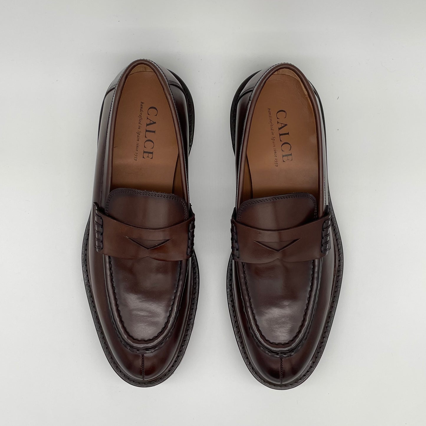 Calce Leather Shoes - Leather Penny Loafer