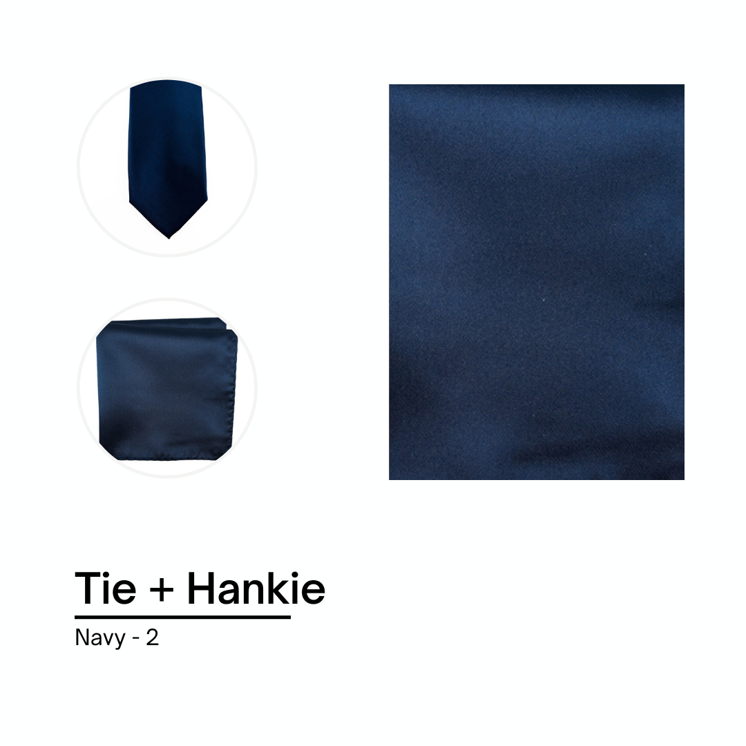 Cravate / Noeud Papillon Unie - Navy