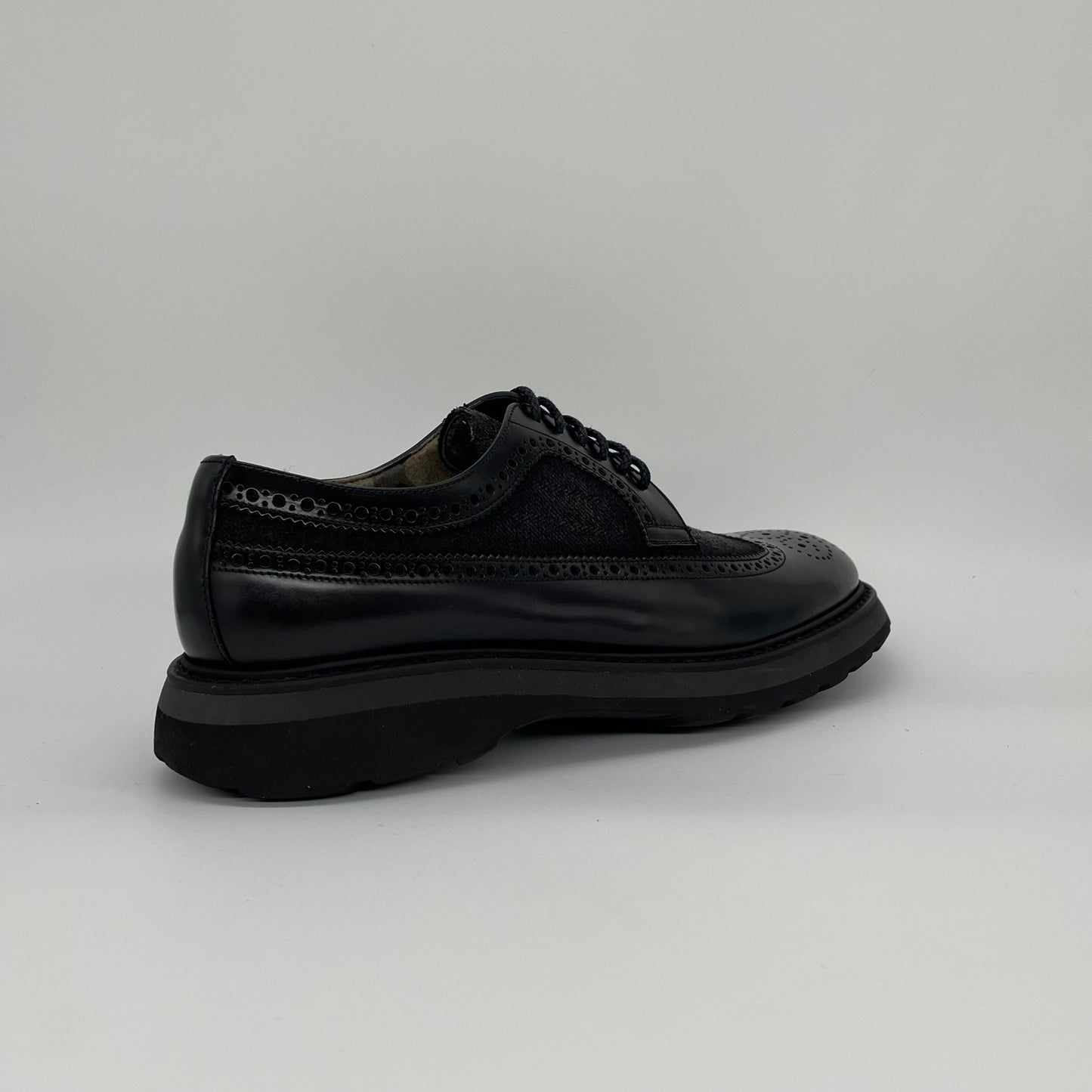 Calce Leather Shoes - Oxford Brogue Nappa Leather