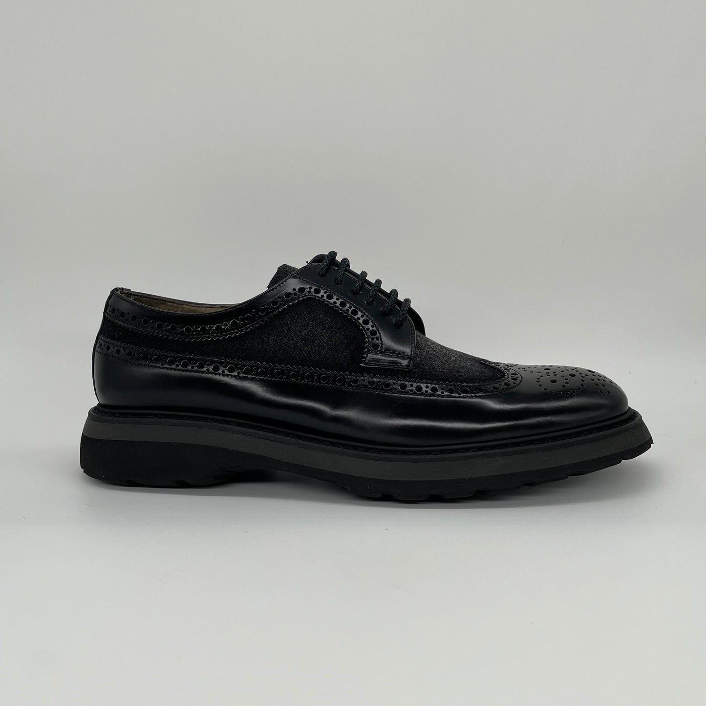 Calce Leather Shoes - Oxford Brogue Nappa Leather