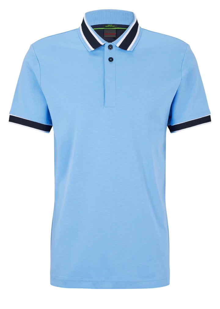 Polo bleu
