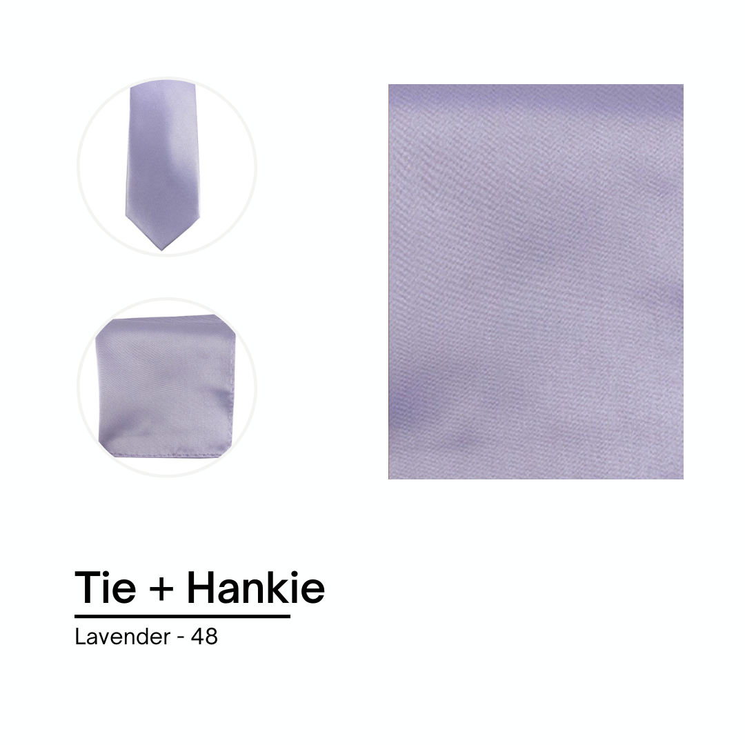 Cravate / Noeud Papillon Unie - Lavender