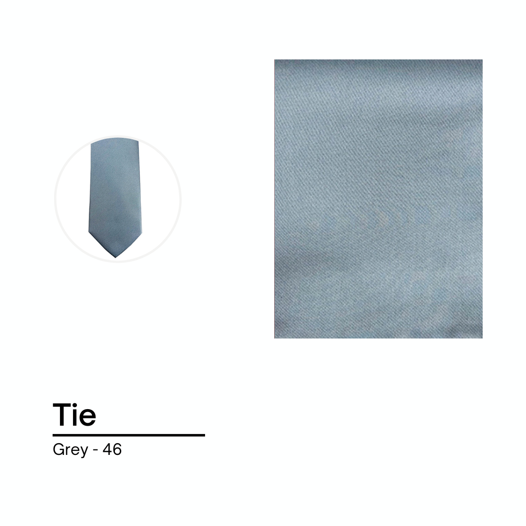 Cravate / Noeud Papillon Unie - Grey