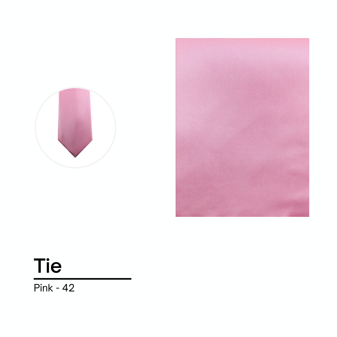 Cravate / Noeud Papillon Unie - Pink