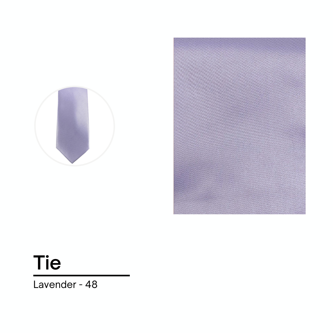 Cravate / Noeud Papillon Unie - Lavender
