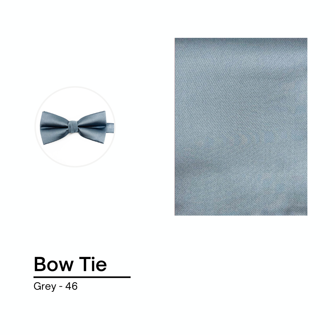Cravate / Noeud Papillon Unie - Grey