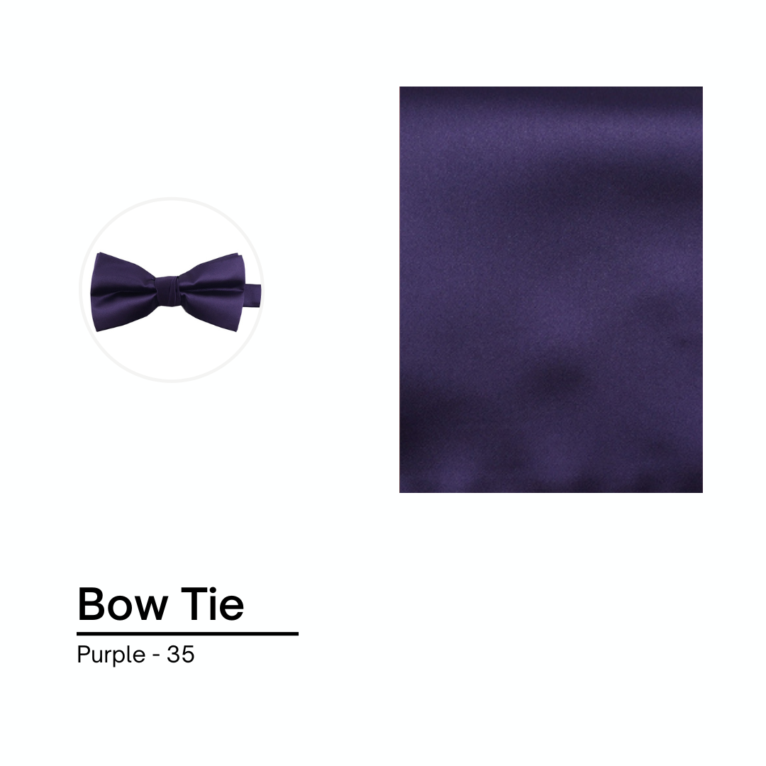Cravate / Noeud Papillon Unie - Purple