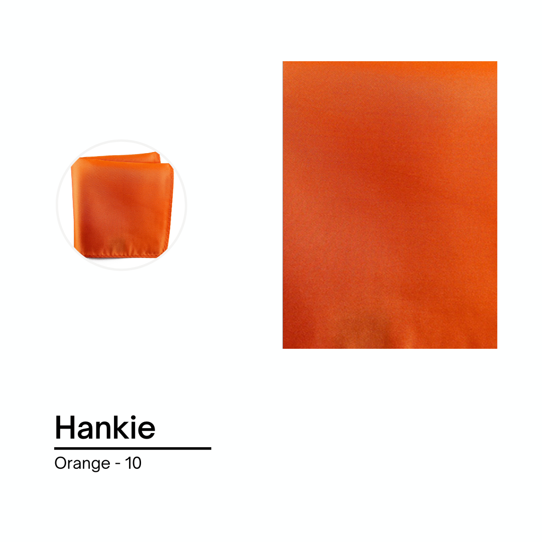 Cravate / Noeud Papillon Unie - Orange