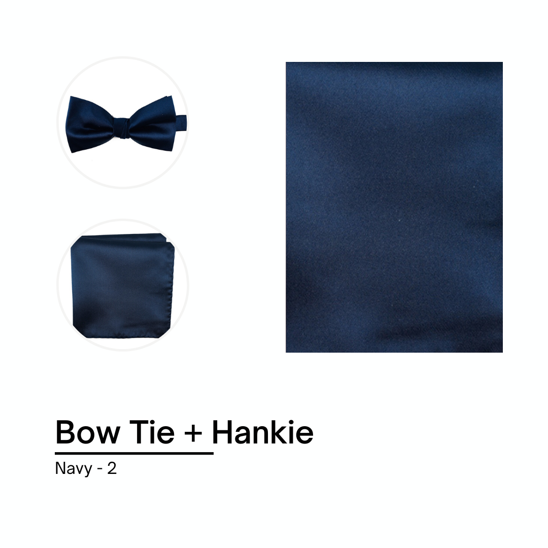 Cravate / Noeud Papillon Unie - Navy