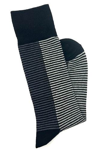 Bas Gris et Noir